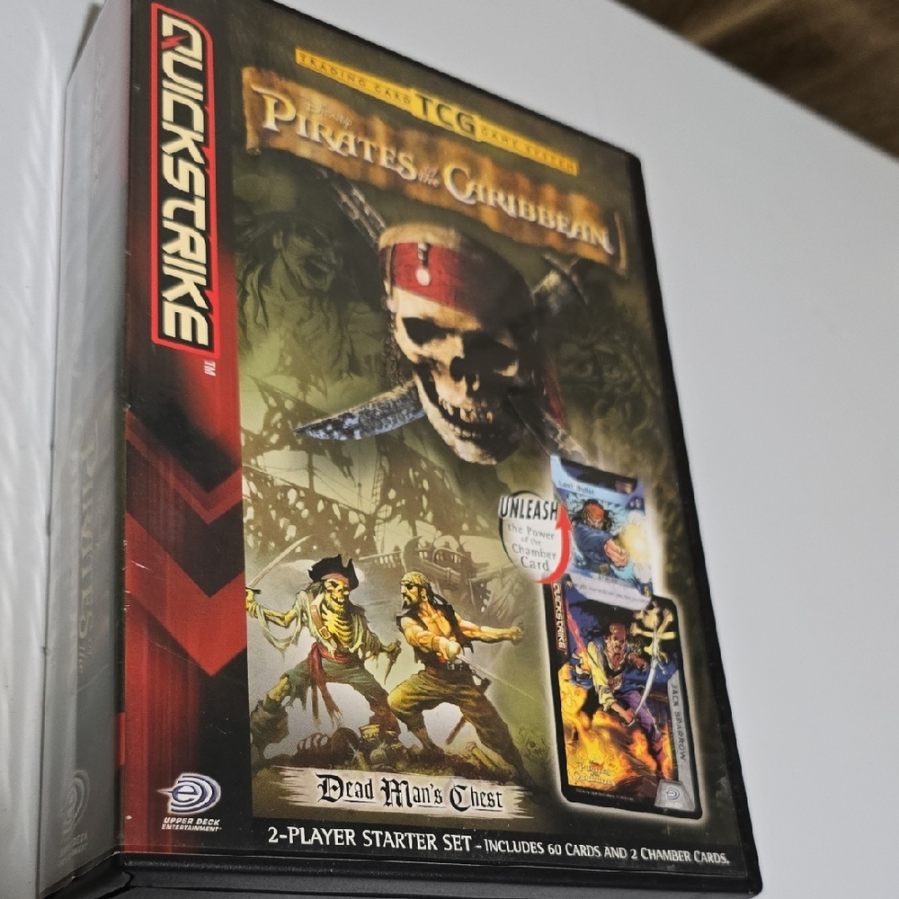 EUC Pirates Of The Caribbean Dead Mans Chest  Quickstrike Trading Card Game